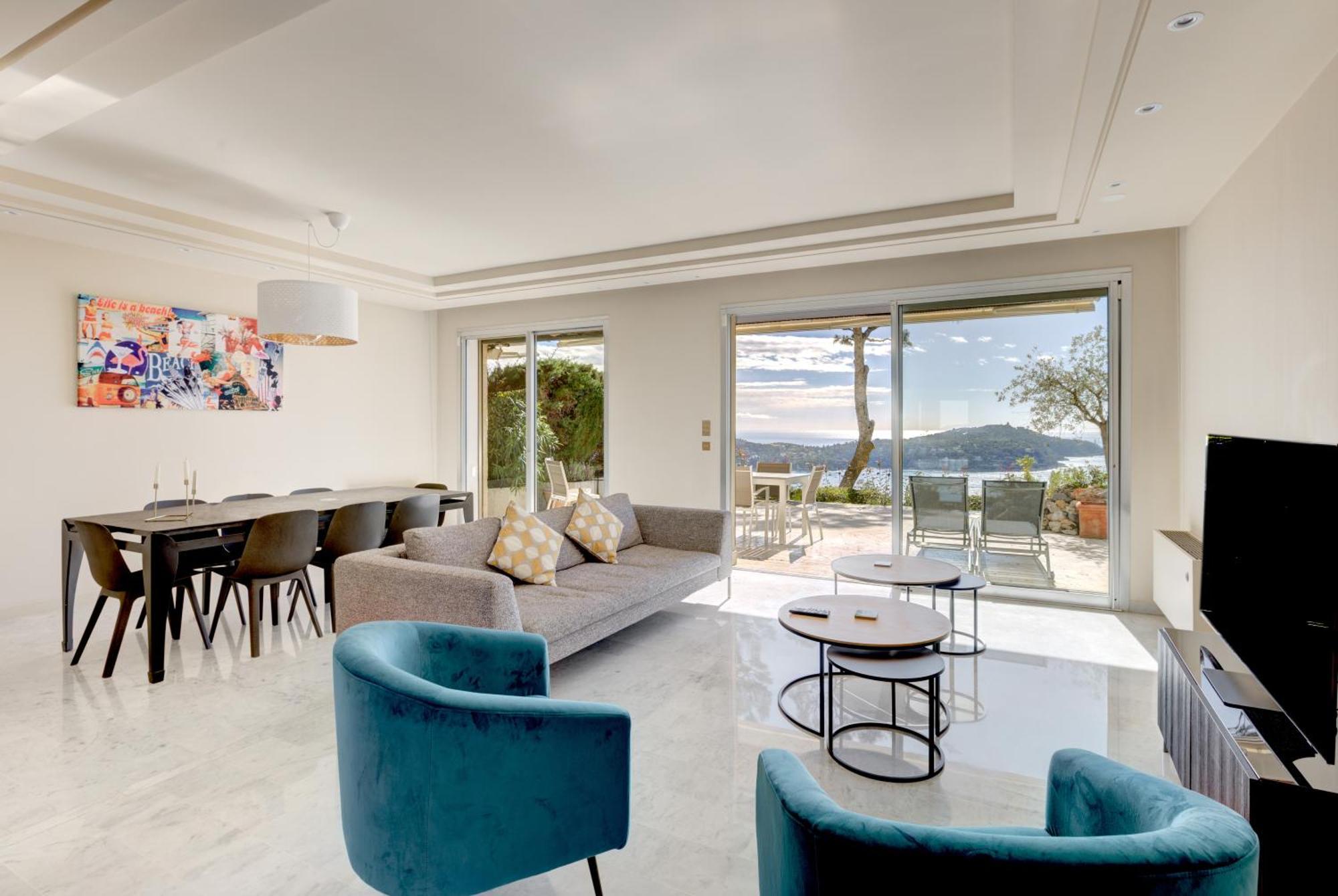 Giant Terrace On A Stunning View Apartman Villefranche-sur-Mer Kültér fotó