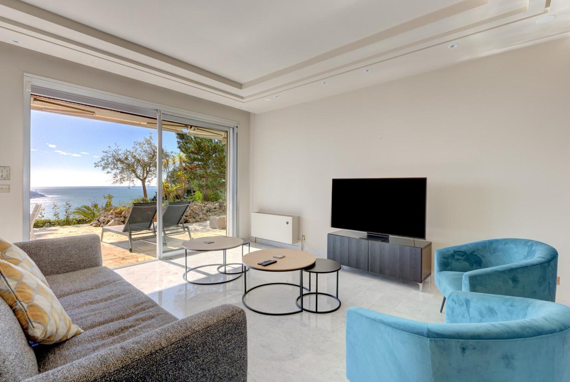 Giant Terrace On A Stunning View Apartman Villefranche-sur-Mer Kültér fotó